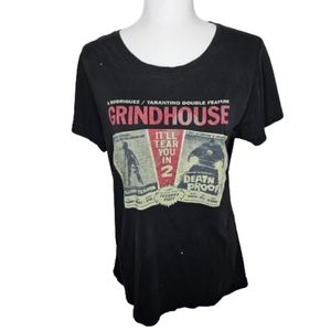 Women's, Distressed, Grunge, Grindhouse short sleeve top XXL